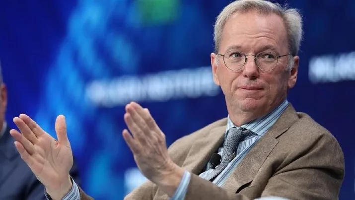 Eric Schmidt Mantan Bos Google
