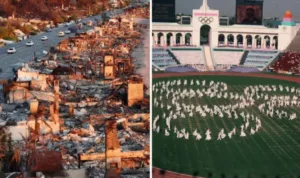 LA Los Angeles Menghadapi Olimpiade