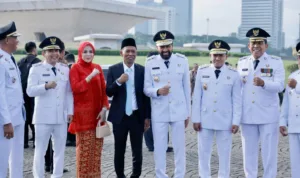 Pelantikan kepala daerah serentak 2025 di Istana Gubernur Aceh