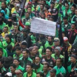 Demo Besar Supir Ojol-Kurir