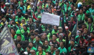 Demo Besar Supir Ojol-Kurir