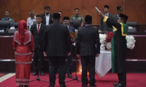 Pelantikan DPRA Anggota Baru DPRA