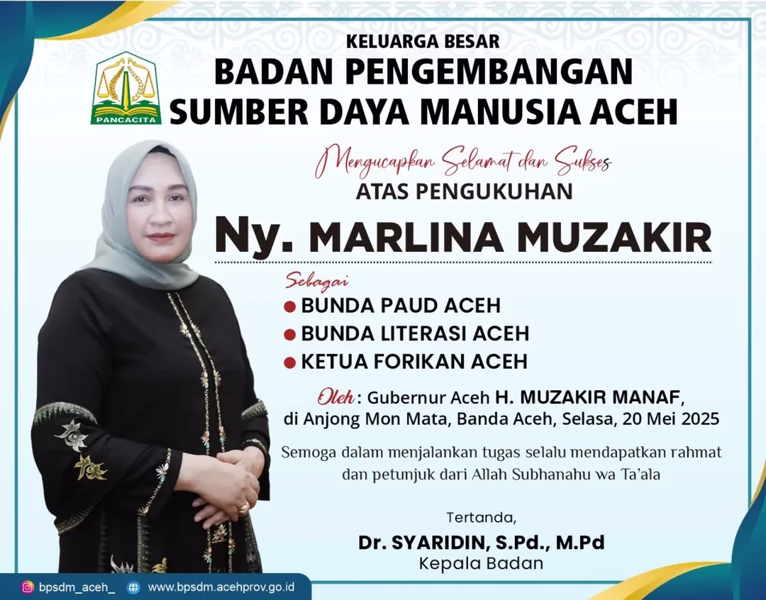 Iklan BPSDM Aceh Iklan BPSDM Aceh