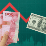 Ilustrasi Money Changer Rupiah Melemah