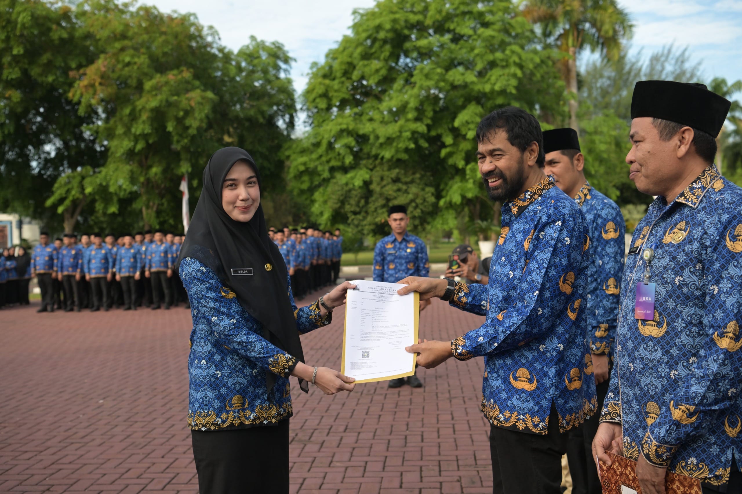 Penyerahan SK PPPK Pemerintah ACeh SK 5.789 PPPK