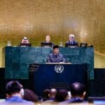 Prabowo Suarakan Perdamaian Palestina di PBB Prabowo