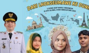 Tiga pelajar asal Lhokseumawe Tiga Pelajar Lhokseumawe