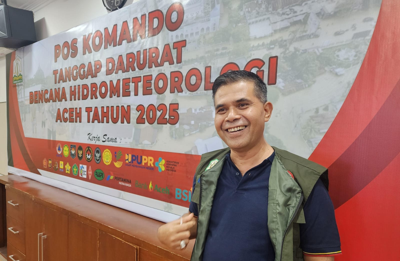 Juru Bicara Pos Komando Tanggap Darurat Bencana Hidrometeorologi Aceh, Murthalamuddin Hoaks Korban 400 Orang