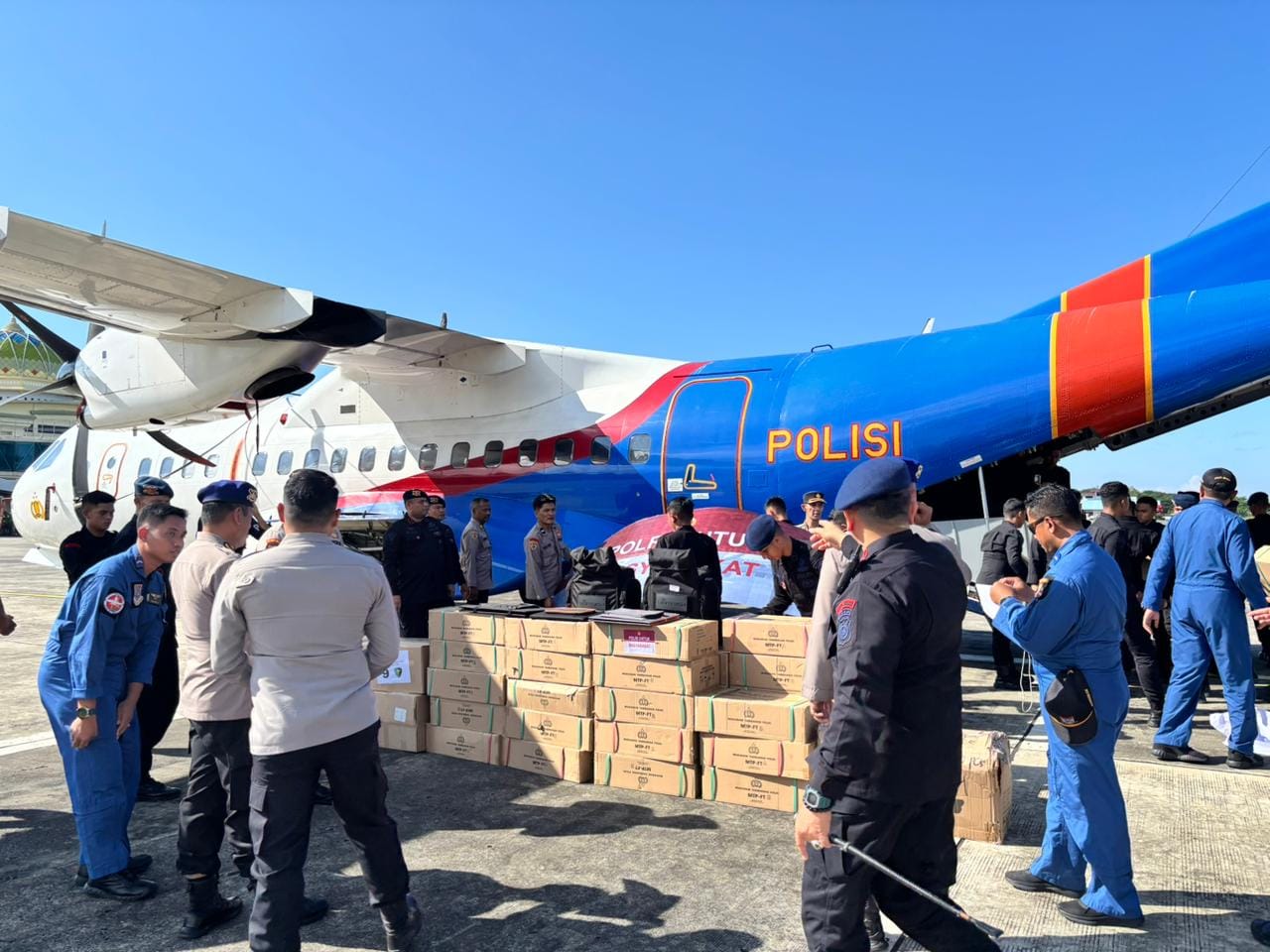 Karolog Polda Aceh Brigjen Pol. Nazluddin Zulkifli Bantuan Polri