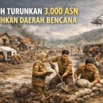 ILUSTRASI. Pemerintah Aceh mengerahkan 3.000 relawan ASN untuk pemulihan banjir dan longsor di lima kabupaten terdampak. penanganan bencana hidrometeorologi