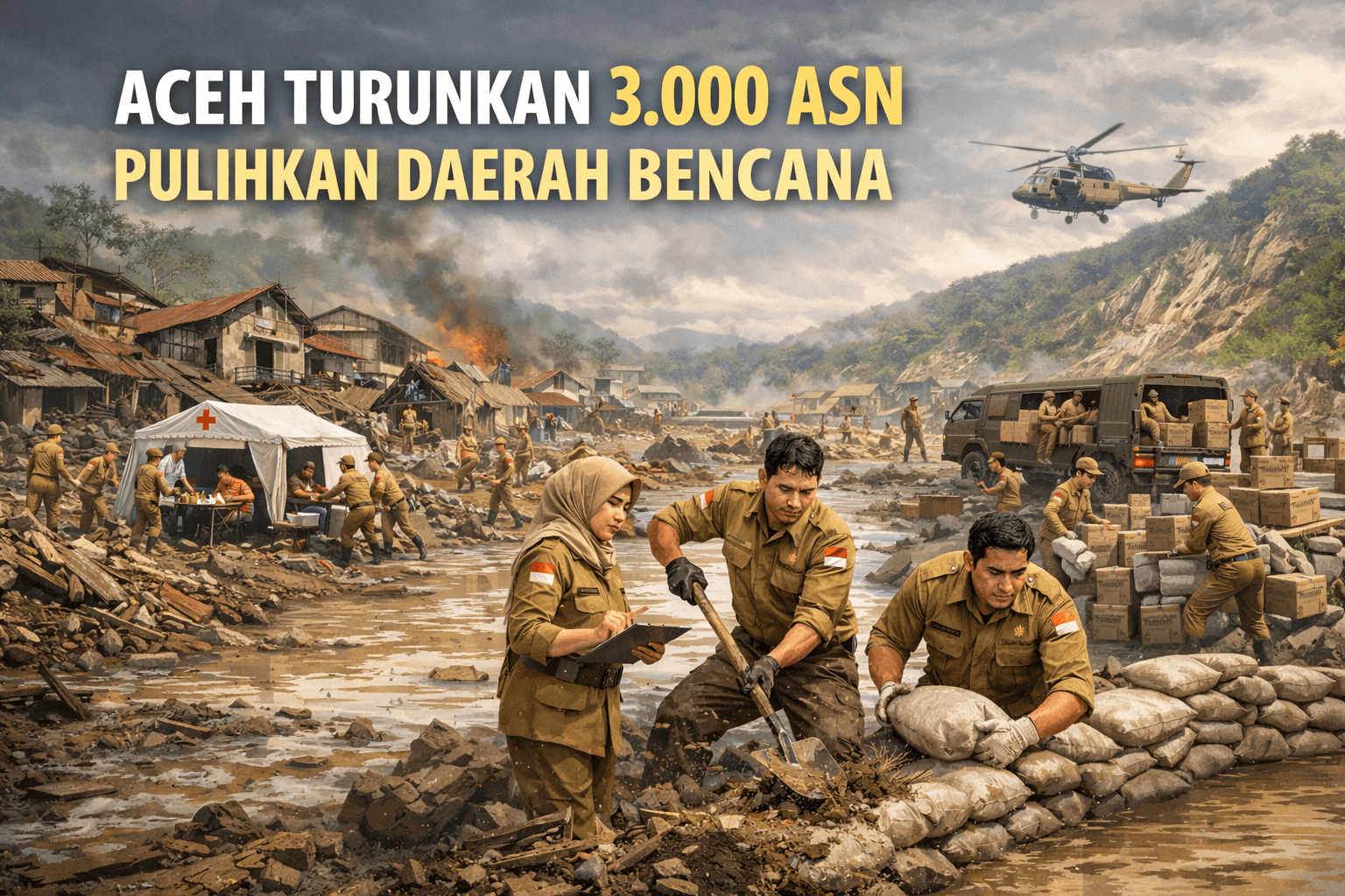 penanganan bencana hidrometeorologi