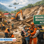 Rapat koordinasi percepatan rehabilitasi dan rekonstruksi pascabencana Aceh bersama Kemenko Infrastruktur dan Pemerintah Aceh