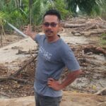 Ketua Serikat Aksi Peduli Aceh (SAPA), Fauzan Adami. Ketua Serikat Aksi Peduli Aceh (SAPA) Fauzan Adami menyampaikan desakan agar bencana ekologis Aceh disuarakan ke forum internasional akibat banjir dan longsor.