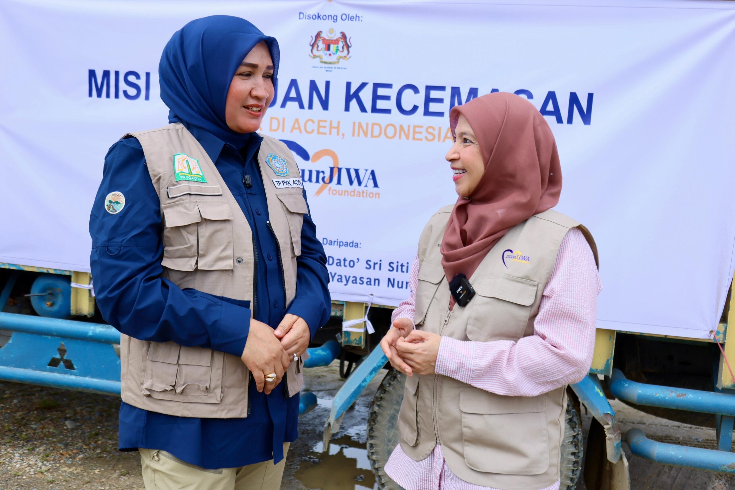 Yayasan Nurjiwa menyalurkan bantuan kemanusiaan untuk korban bencana di Aceh