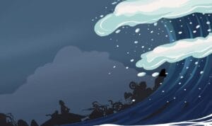 Peta zona megathrust Indonesia 2024 menunjukkan potensi gempa besar dan tsunami di wilayah Aceh, Jawa, dan Sumatra.