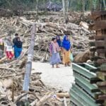 Kondisi wilayah terdampak banjir dan longsor di Aceh Sumatera Utara dan Sumatera Barat