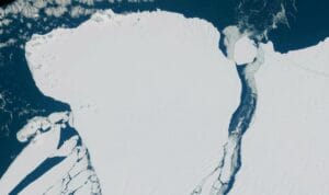 Retakan Thwaites Glacier Antartika, Es Kiamat, kenaikan permukaan air laut, perubahan iklim