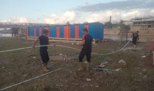 Kapolda Aceh bangun sumur bor air bersih untuk korban banjir Aceh Tamiang