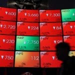 grafik pergerakan IHSG hari ini di Bursa Efek Indonesia Jakarta