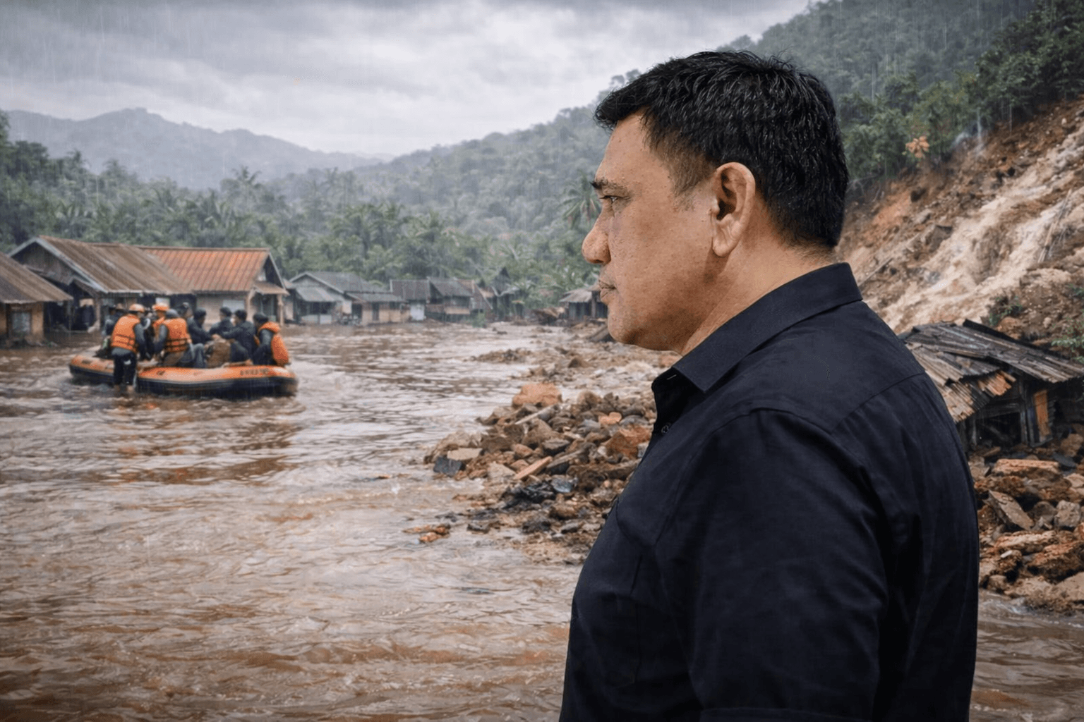 penanganan darurat bencana Aceh saat banjir dan longsor penanganan darurat bencana Aceh saat banjir dan longsor