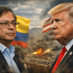 Presiden Kolombia Gustavo Petro menanggapi ancaman Amerika Serikat di tengah ketegangan geopolitik Amerika Latin. Presiden Kolombia Gustavo Petro menanggapi ancaman Amerika Serikat di tengah ketegangan geopolitik Amerika Latin.