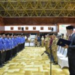 Sekda Aceh M Nasir melantik 201 kepala sekolah SMA SMK SLB Aceh