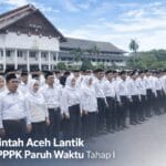 Pelantikan PPPK Paruh Waktu Aceh di Stadion Lhong Raya Banda Aceh