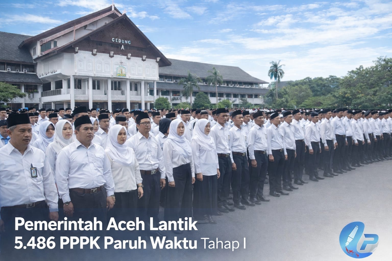 Pelantikan PPPK Paruh Waktu Aceh di Stadion Lhong Raya Banda Aceh Pelantikan PPPK Paruh Waktu Aceh di Stadion Lhong Raya Banda Aceh