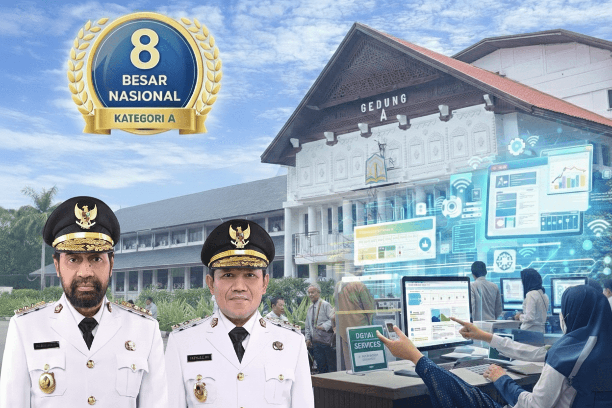 Gubernur Aceh Muzakir Manaf meninjau pelayanan publik Aceh setelah Aceh masuk delapan besar nasional