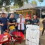 Bantuan banjir Pidie Jaya disalurkan relawan Club LB 4x4 Aceh ke Desa Dayah Usen