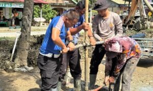 Polda Aceh membangun 221 sumur bor untuk air bersih korban banjir dan longsor di 18 kabupaten/kota di Aceh