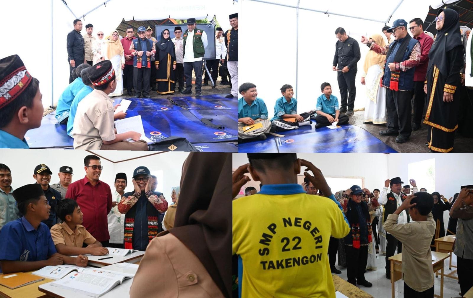 Mendikdasmen Abdul Mu’ti meninjau sekolah terdampak bencana dalam program pemulihan pendidikan Aceh Mendikdasmen Abdul Mu’ti meninjau sekolah terdampak bencana dalam program pemulihan pendidikan Aceh
