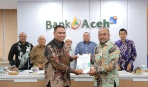 Opini WTP Bank Aceh 2025 diserahkan auditor kepada manajemen di Banda Aceh