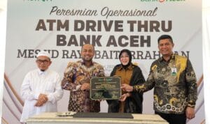 ATM Drive Thru Bank Aceh di Taman Kota Banda Aceh ATM Drive Thru Bank Aceh di Taman Kota Banda Aceh
