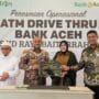 ATM Drive Thru Bank Aceh di Taman Kota Banda Aceh