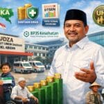 Pemerintah Aceh memastikan program JKA Aceh tetap berjalan dengan fokus pada masyarakat miskin dan rentan. Pemerintah Aceh memastikan program JKA Aceh tetap berjalan dengan fokus pada masyarakat miskin dan rentan.
