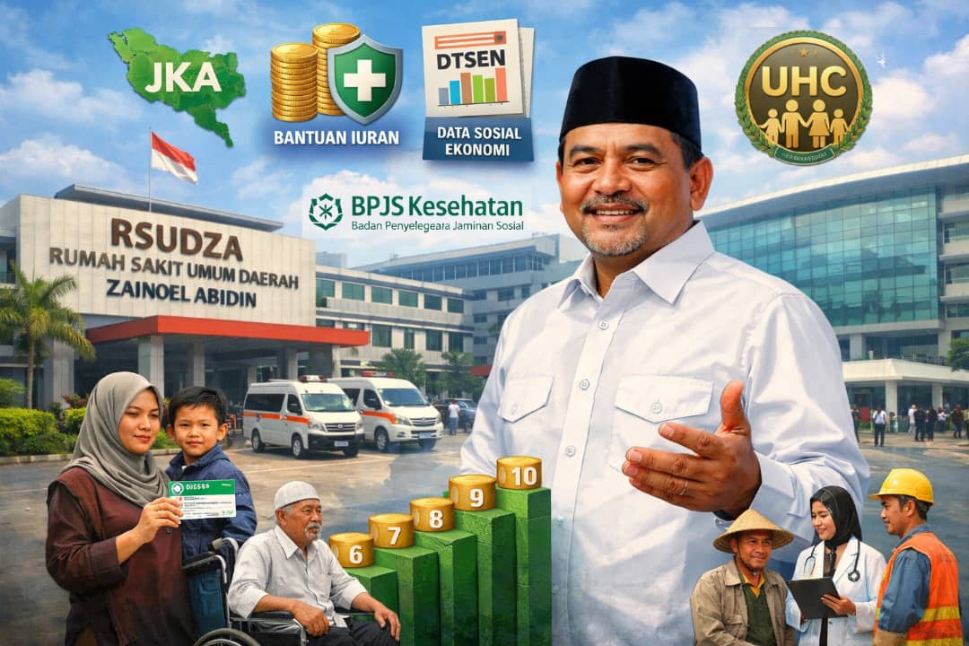 Pemerintah Aceh memastikan program JKA Aceh tetap berjalan dengan fokus pada masyarakat miskin dan rentan. Pemerintah Aceh memastikan program JKA Aceh tetap berjalan dengan fokus pada masyarakat miskin dan rentan.