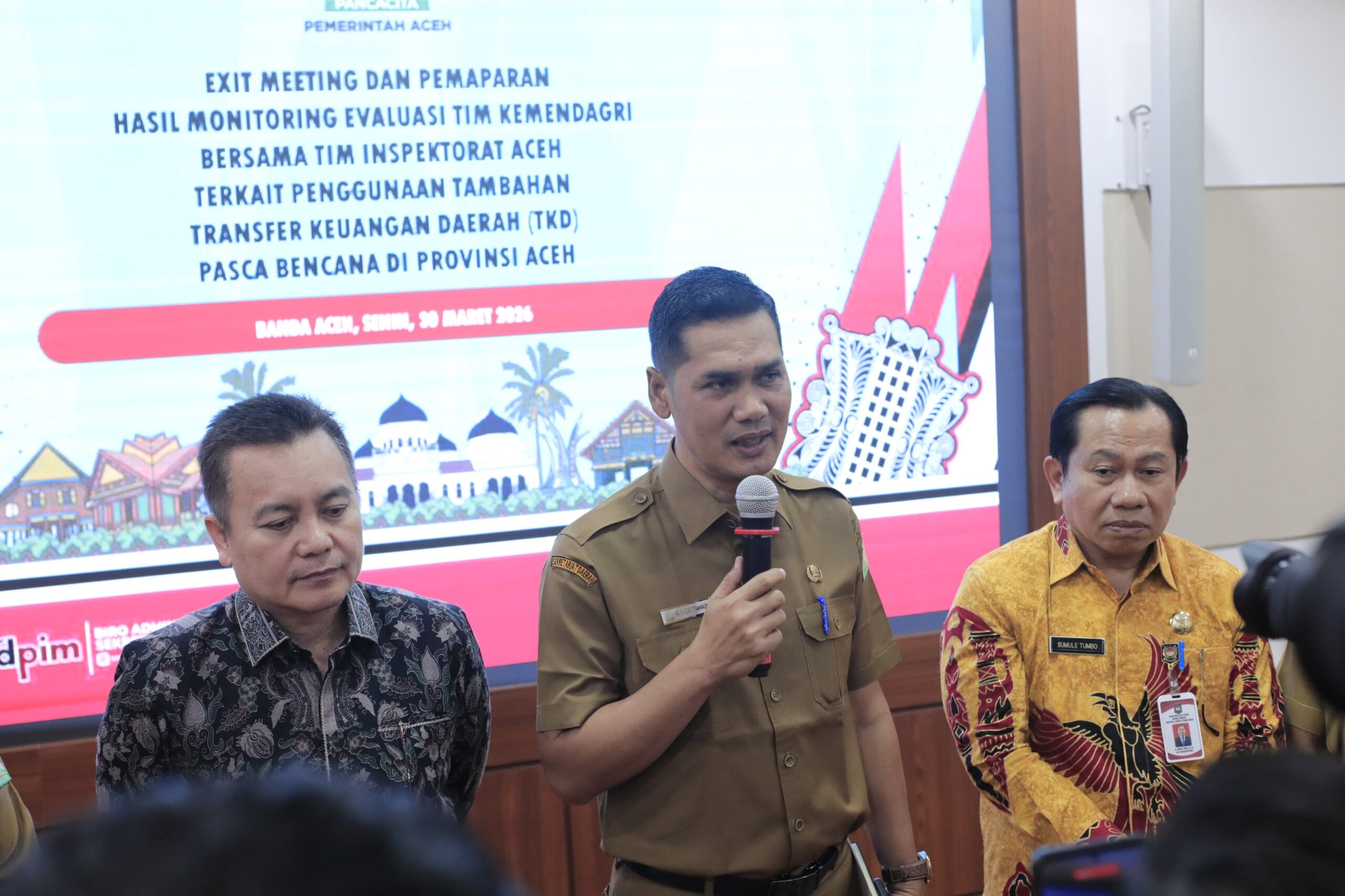 Sekda Aceh sinkronkan program