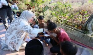 Marlina Muzakir santuni anak