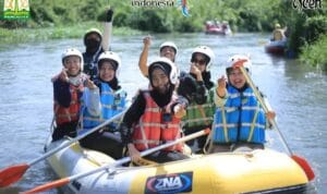 Lukup Badak Gayo arung jeram terbaik di Sungai Pesangan dengan panorama alam Aceh Tengah yang indah