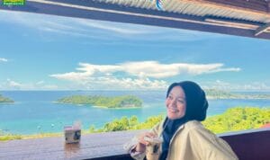 Cup of Journey Sabang cafe tepi tebing dengan pemandangan Selat Malaka Pulau Weh Aceh