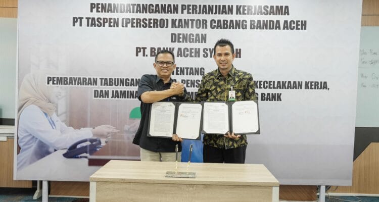 Kerja sama Bank Aceh dan Taspen dalam layanan pensiunan Aceh
