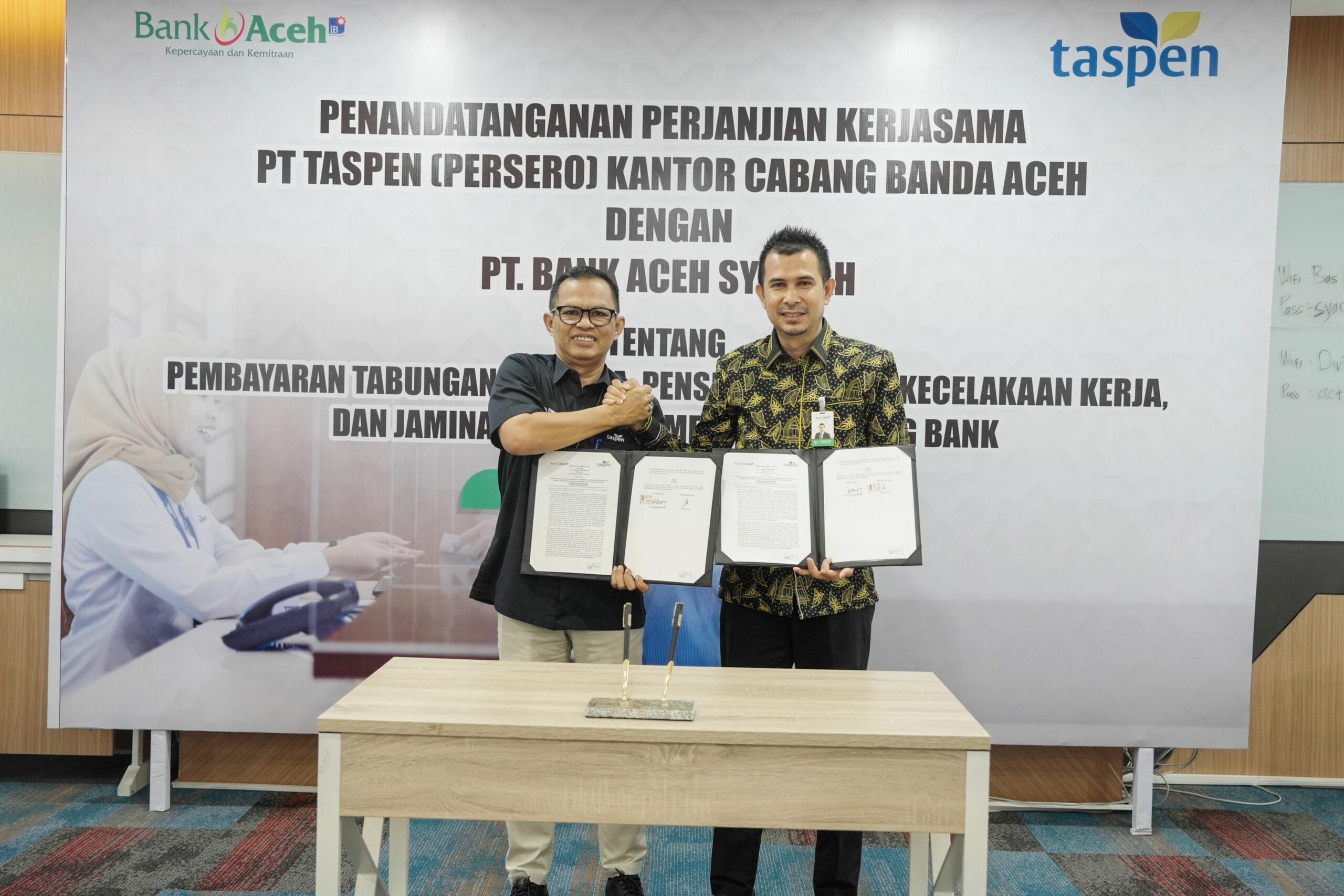 Kerja sama Bank Aceh dan Taspen dalam layanan pensiunan Aceh