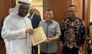 Wagub Aceh Temui Dubes UEA