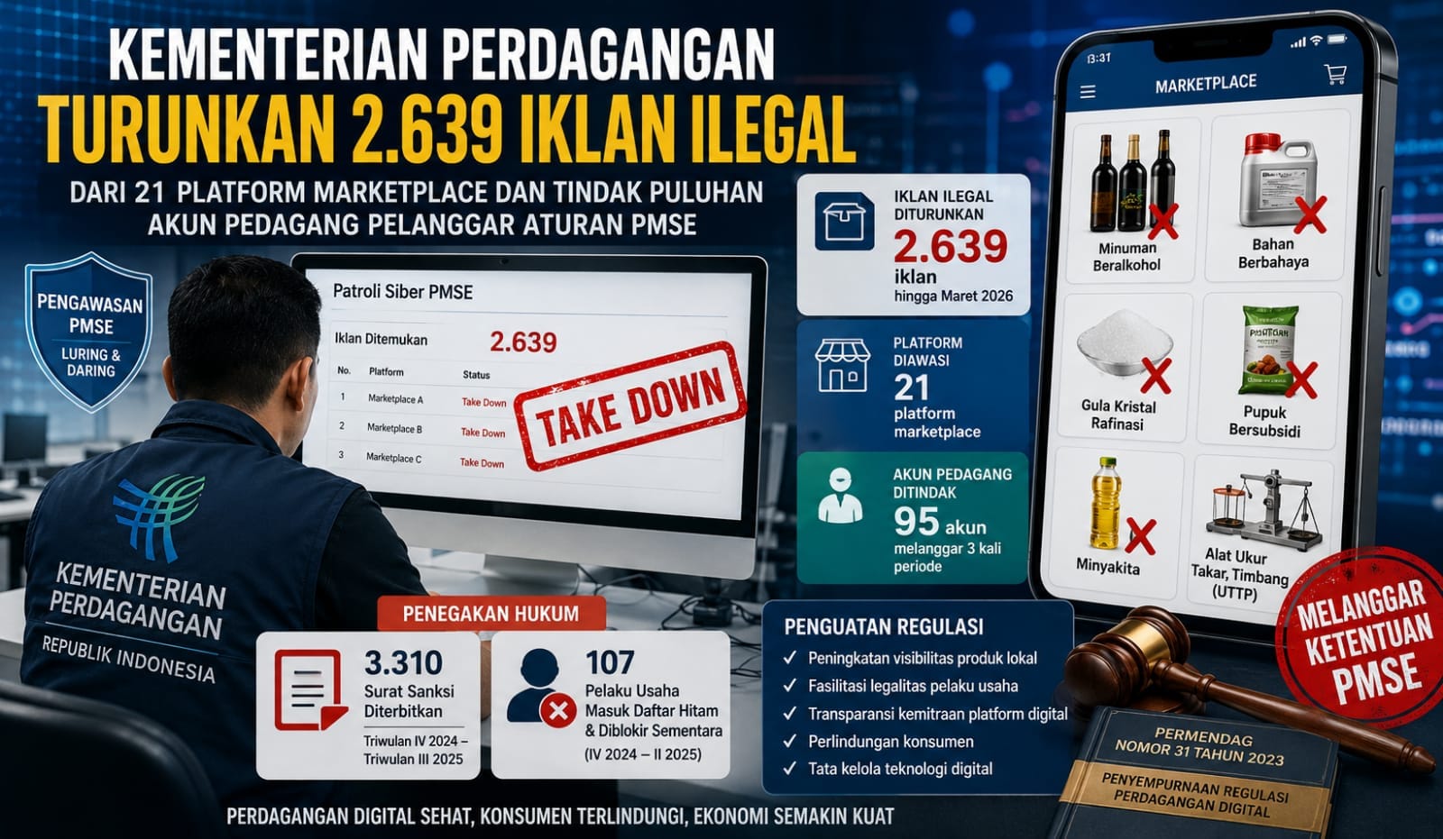 IMG-20260527-WA0003 Pengawasan iklan ilegal marketplace oleh Kementerian Perdagangan