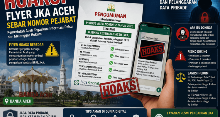 hoaks flyer JKA Aceh