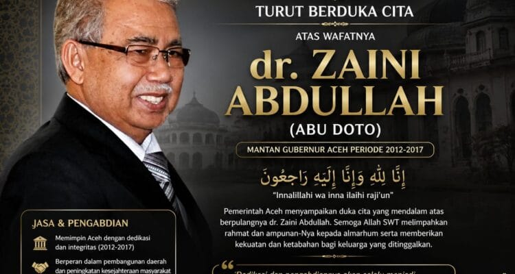Zaini Abdullah Wafat Zaini Abdullah Wafat