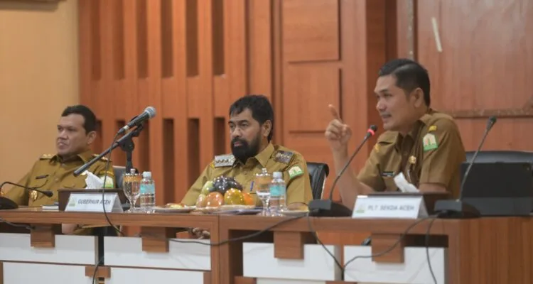 Gubernur Aceh Muzakir Manaf membahas revisi PoD Blok Andaman untuk mendukung hilirisasi gas Tengkulo melalui fasilitas KEK Arun di Lhokseumawe.