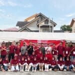 Warga Gampong Tanjong bersiap mengikuti rangkaian pesta rakyat dan perlombaan dalam memeriahkan HUT ke-81 Kemerdekaan Republik Indonesia.