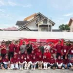 Warga Gampong Tanjong bersiap mengikuti rangkaian pesta rakyat dan perlombaan dalam memeriahkan HUT ke-81 Kemerdekaan Republik Indonesia.